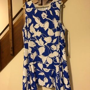 Floral Plus Size Swing Dress